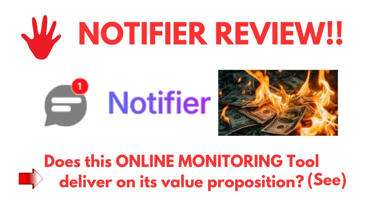 Notifier Review-Does this MONITORING Tool deliver on its value proposition?See?(Do not Use Yet)