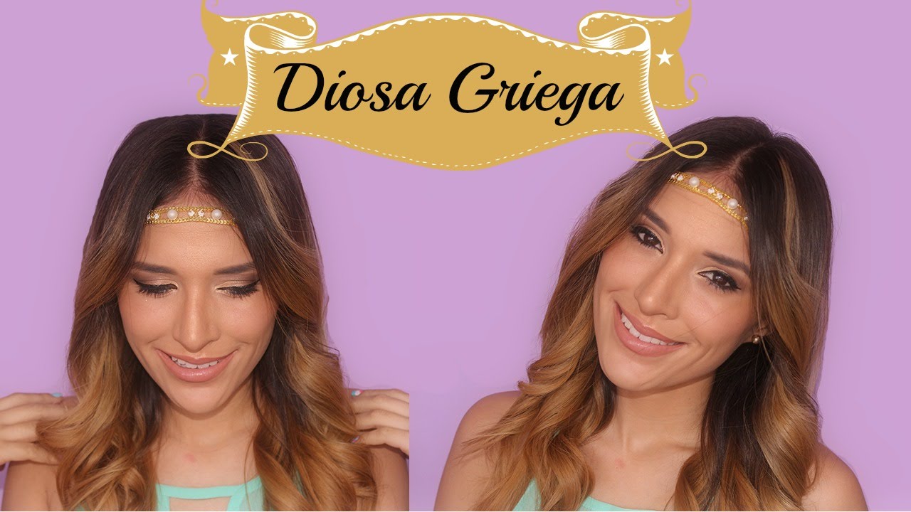 Diosa Griega (Maquillaje y Peinado!) | Halloween 2014 - albercada