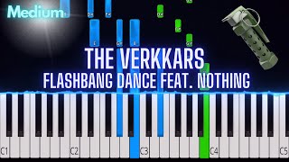 The Verkkars - Flashbang dance feat. n0thing | Piano Tutorial Resimi