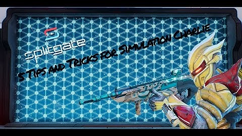 Splitgate Tips n Tricks! Simulation Charlie