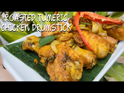 Super Easy ROASTED TURMERIC CHICKEN recipe