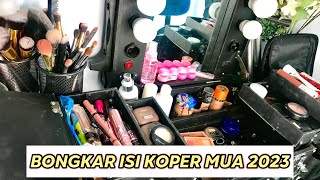 ALAT MAKEUP | MUA KIT 2023 | BONGKAR ISI KOPER 2023 #perlengkapanalatmakeup #MUAKIT #alatmakeup