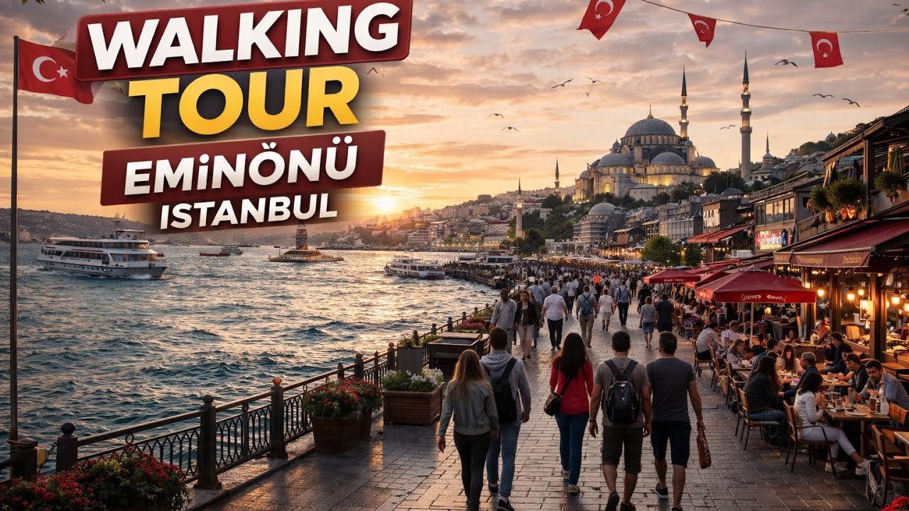Unbelievable Ramadan Atmosphere 🇹🇷🌙 | Eminönü 2026