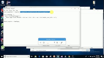 Creating Puppeteer Test Automation Framework from Scratch - Part 02 - Page Object Model