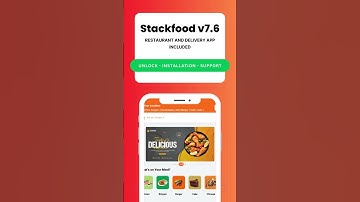 StackFood Multi Restaurant – Food Delivery App with Laravel Admin and Restaurant Panel v.7.6