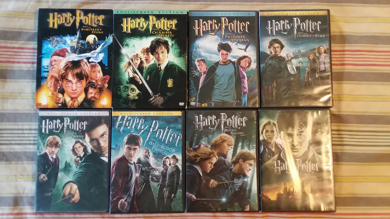 My Own Harry Potter DVD Collection Update #4 (June 21st, 2021, Completed  Collection!!!) 