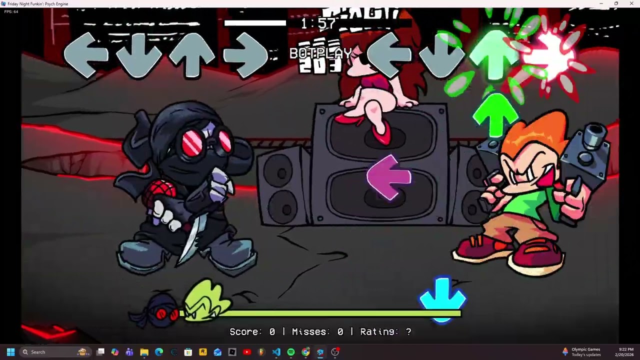FNF: EXECUTIVE DISTORTIONS - Gunfight/Gunpowder but Pico and Hank ACTUALLY shoot at each other
