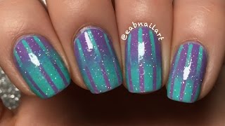 Reciprocal Gradient Nail Art Tutorial