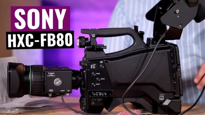 Studio & Broadcast Cameras - Sony Pro