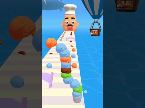 Stacky lce cream Crokcroch🍦 Runner|  #games #videogame #shortsfeed #trending #shorts