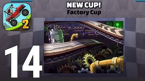 Hill Climb Racing 2 Gameplay Walkthrough Part 14 - New Factory Cup [iOS/Android Games]