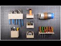 DIY Pegboard Tools Organizer - Better than French Cleats?