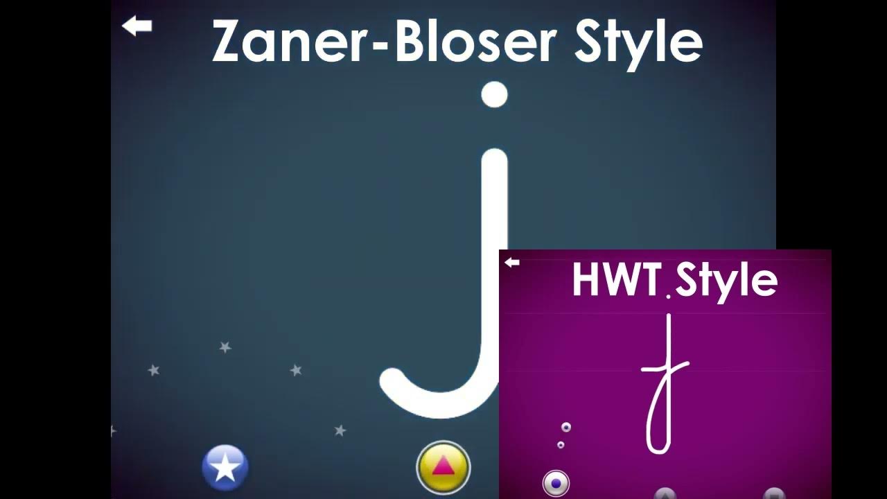 How to combined the ZanerBloser Letters? YouTube