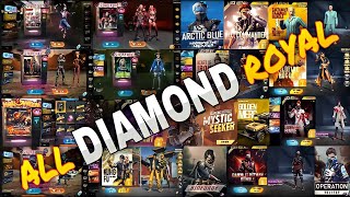 ALL DIAMOND ROYAL FREE FIRE || FREE FIRE ALL DIAMOND ROYAL || NEXT DIAMOND ROYALE FREE FIRE