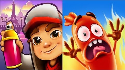 Run Sausage Run VS Subway Surfers Jake IN Paris #189
