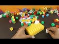 DIY Lego-Style Block Sofa 🛋️ | Oddly Satisfying ASMR Sofa Build | Creative Building Blocks Furniture