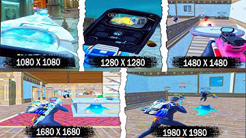 Which one is Best Gameloop Resolution🤔: Pubg Mobile