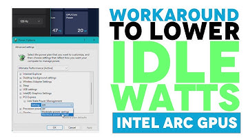 Workaround to LOWER IDLE WATTS on Intel Arc A380 | A750 | A770 [40W→15W]