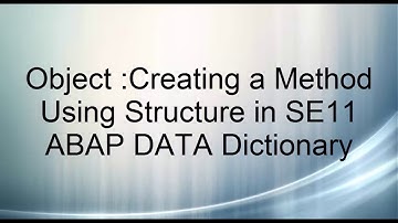 Class methods and Creating methods using structure in SAP classes