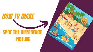 How to make spot the difference picture book for kids screenshot 3