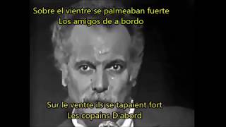 Video thumbnail of "George Brassens - Les Copains D'abord. Los Amigos Primero. Subtitulado"