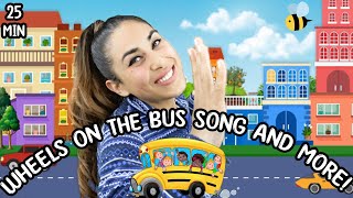 Download Lagu Wheels On The Bus Song and more! All in Spanish with Miss Nenna the Engineer | Spanish For Minis MP3
