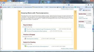 Moodle Tip: Organize Your Site with Labels