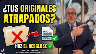 Document Breakdown: Recover your originals!