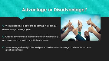 Age Diversity in the Workplace