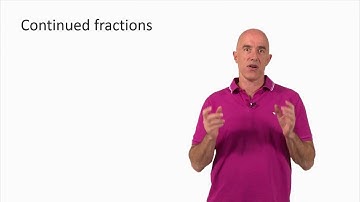 Continued fractions | Lecture 17 | Fibonacci Numbers and the Golden Ratio