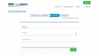 CFEMC Member Portal User Id and Password