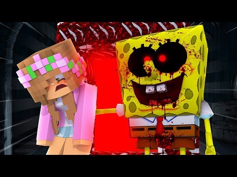 LITTLE KELLY RETURNS TO SPONGEBOB.EXE PORTAL! Minecraft Little Kelly