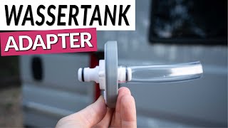 Water Tank Adapter For Motorhomes Gardena - Watertwin - Easy Water Tank Filling - More Comfort