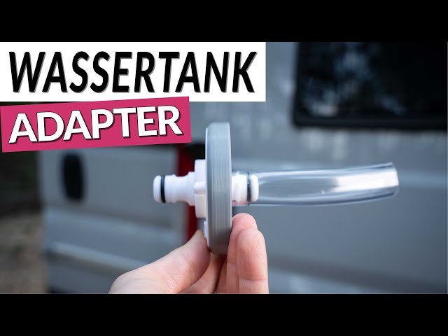 WATERTWIN Wohnmobil Zubehör, Einfüllstutzen Adapter für Tankdeckel PLA  Rapido