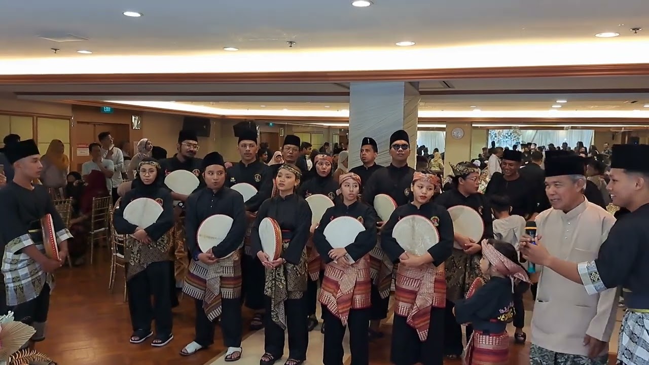 Wedding @Changi Airport Recreation Club 27012024 - SPU Kompang performance