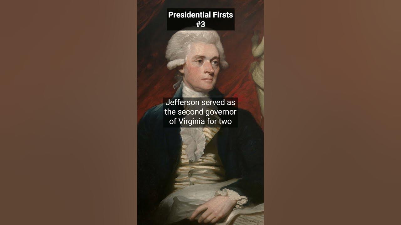 First president to also serve as governor | Presidential Firsts No. 3