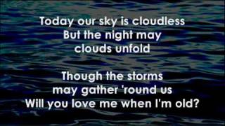 Will You Love Me When I'm Old? - Simani - Lyrics , chords
