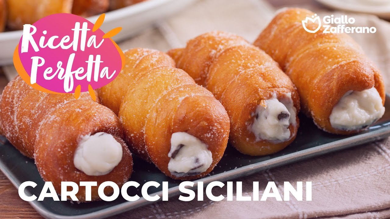 CARTOCCI SICILIANI FRITTI: la RICETTA PERFETTA di GIALLOZAFFERANO🔥😍🤤
