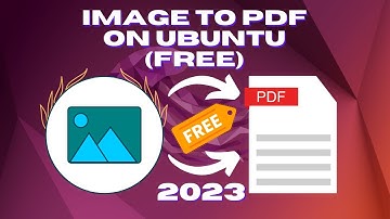 HOW TO CONVERT IMAGE TO PDF ON UBUNTU LINUX IN 2023! | NO DOWNLOAD REQUIRED! | 100% FREE