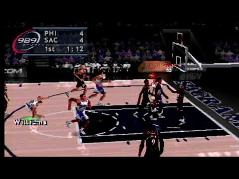 NBA ShootOut 2000 -- Gameplay (PS1)