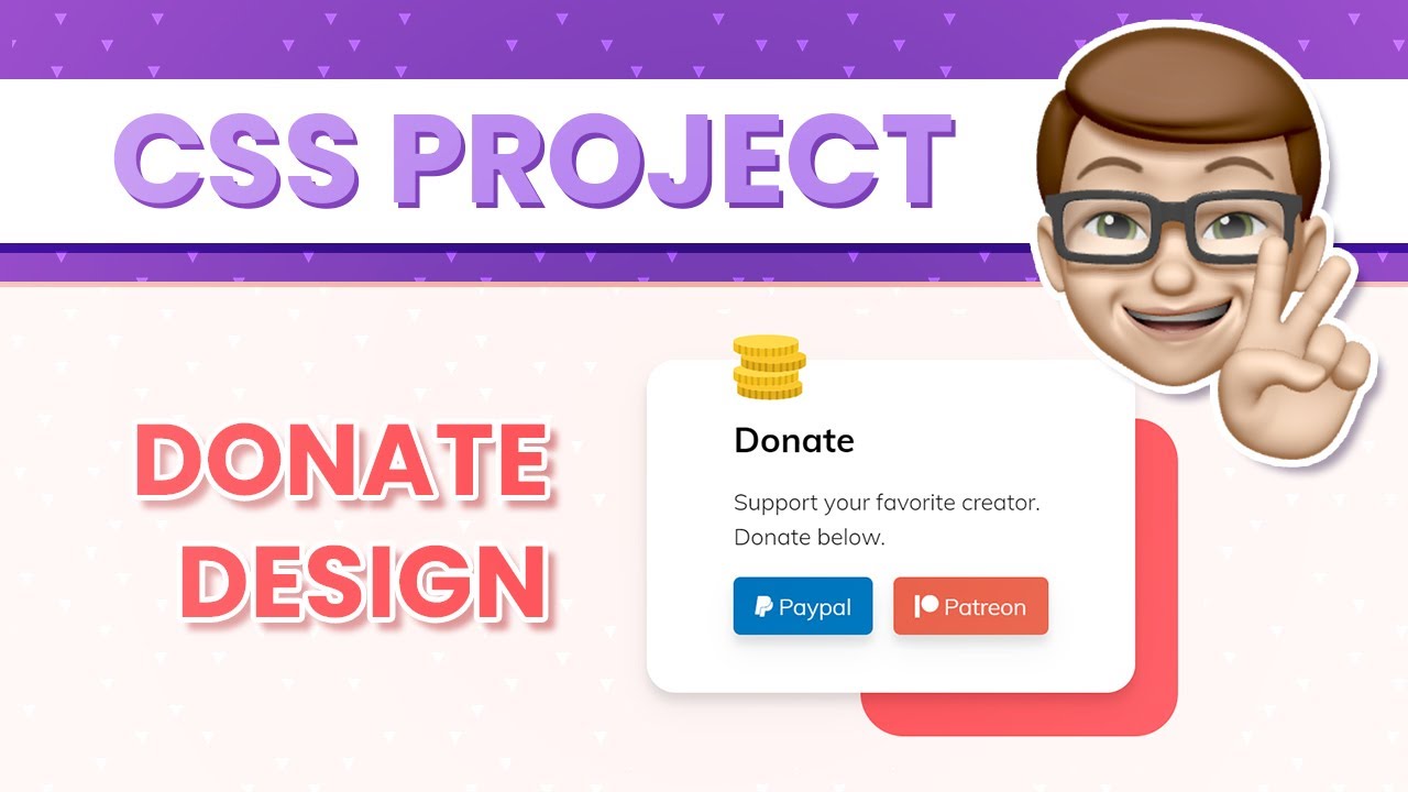 Donate Card | Design to CSS Project
