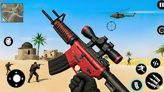FPS Robot Shooter Strike Anti-Terrorist Shooting🚁🪂 New #2026 Update  Android GamePlay #1 screenshot 5
