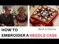 How to embroider your own needle case - by ARNE & CARLOS