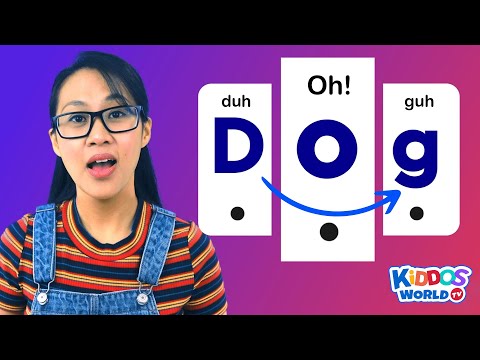 Learning the Sounds of Letters - Teaching 3-Letter Word Reading to Toddlers and Kids