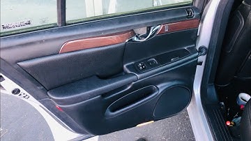 2000-2011 Cadillac Deville DTS DHS Rear Power Window Regulator and Window Motor Replacement