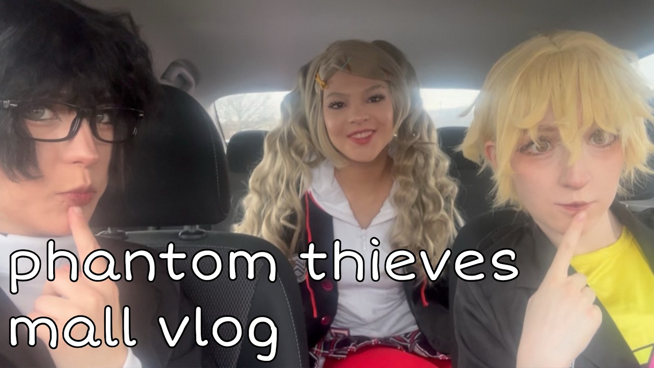 COSPLAYING IN PUBLIC | Persona 5 mall trip + photoshoot VLOG