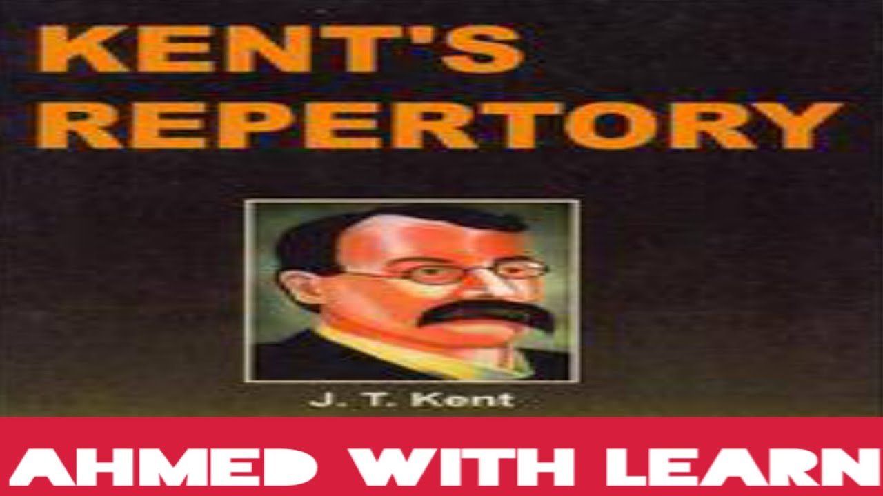 Kent Homeopathic Repertory in Urdu introduction YouTube