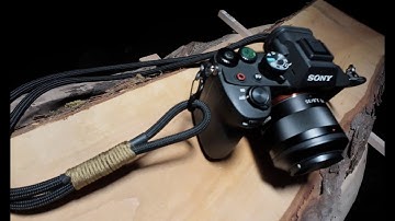 DIY Paracord Camera Strap