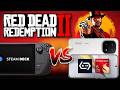 RED DEAD REDEMPTION 2 STEAM DECK Vs WINLATOR GAMEHUB Snapdragon 8 Elite Gen 5