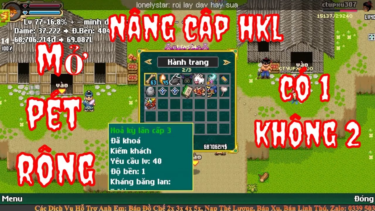 [ Game KPAH ] Nâng Hỏa Kỳ Lân & Mở Pét Với Chỉ Số Chỉ Có 1 Không Có 2 ...